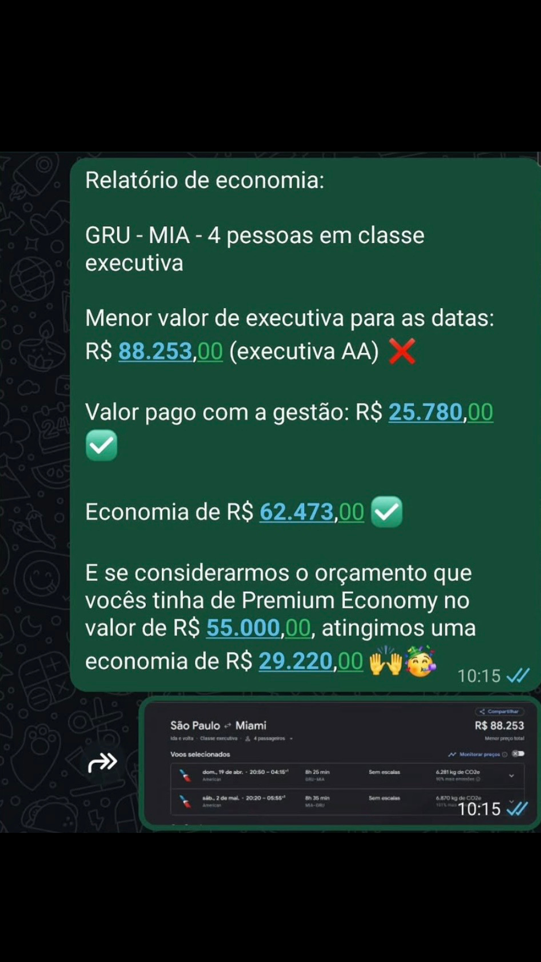 Resultado de cliente 2